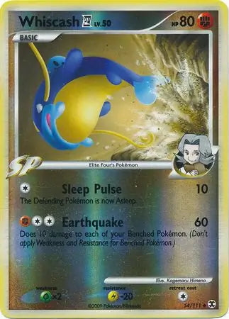 Rising Rivals Whiscash 4 #54/111 reverse holo
